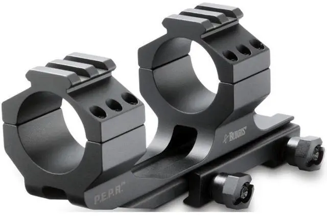 Alt view image 7 of 7 - Burris AR-PEPR Scope Mount 34mm w/Picatinny Tops, 20moa Riflescope, Matte