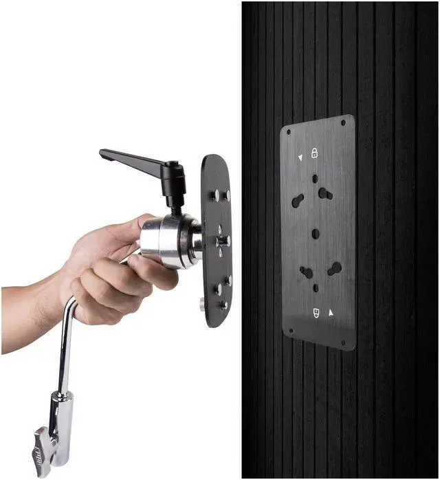 Alt view image 2 of 2 - Kupo Rear Mounting Plate with Twist Lock for Kino Flo Double