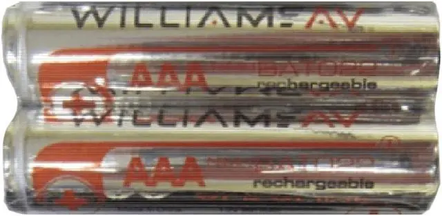 Main image of Williams Sound AAA 1.2V 950mAh Rechargeable NiMH Battery, 2-Pack