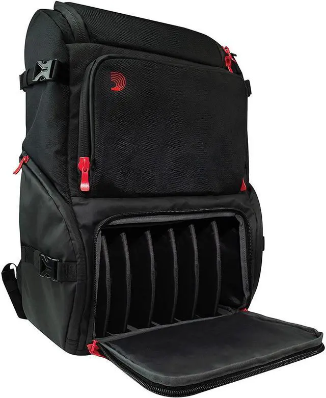 Alt view image 4 of 7 - D'Addario Backline Gear Transport Backpack