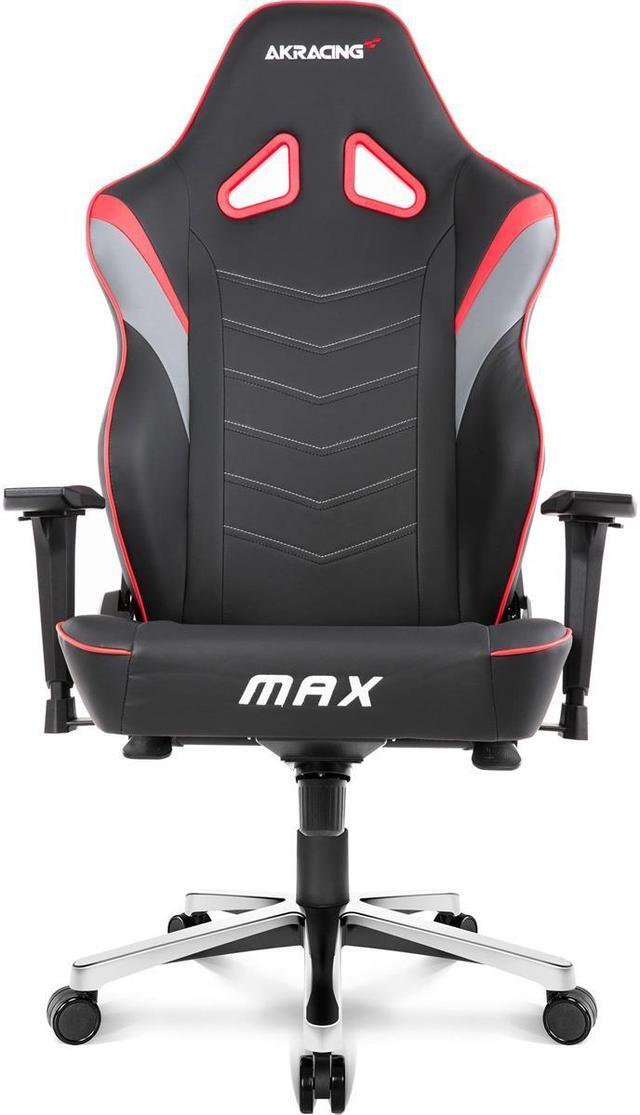 Alt view image 9 of 17 - AKRacing Masters Series Max Gaming Chair - Red (AK-MAX-RD)