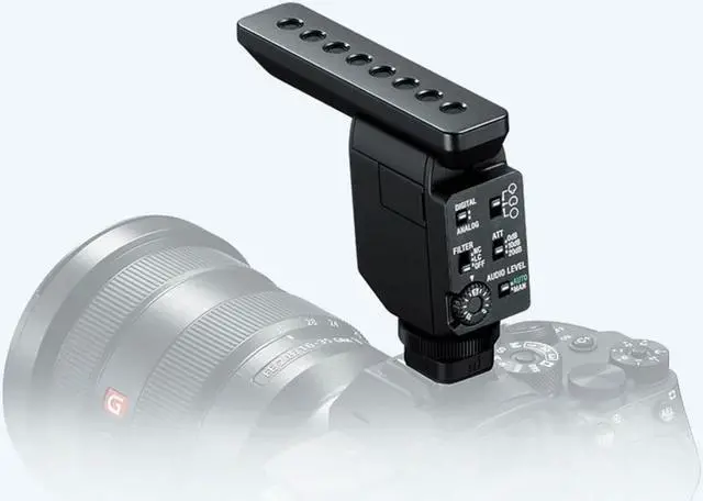 Alt view image 13 of 13 - Sony Digital Shotgun Microphone ECM-B1M