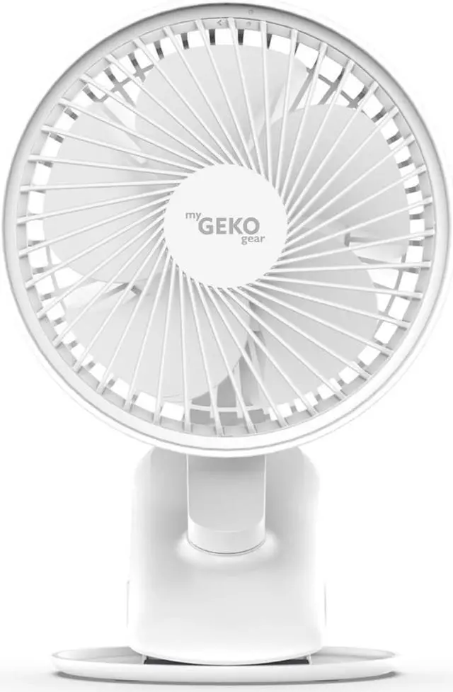 Alt view image 13 of 16 - myGEKOgear Cyclone Fan Wireless Clip Fan with LED Light