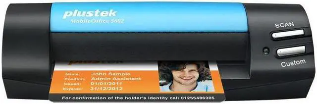 Alt view image 10 of 20 - Plustek S602 CARD & ID SCANNER USB