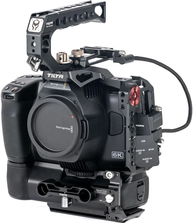 Alt view image 4 of 4 - Tilta Basic Full Camera Cage Kit for BMPCC 6K Pro/G2, Black