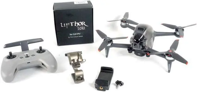 Alt view image 2 of 7 - LifThor Loki Phone and Tablet Holder for DJI FPV Drone