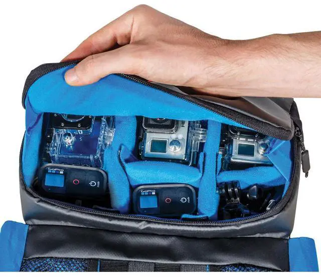 Alt view image 4 of 5 - miggo Agua Stormproof Action Pack for Action Cameras & Accessories, Large