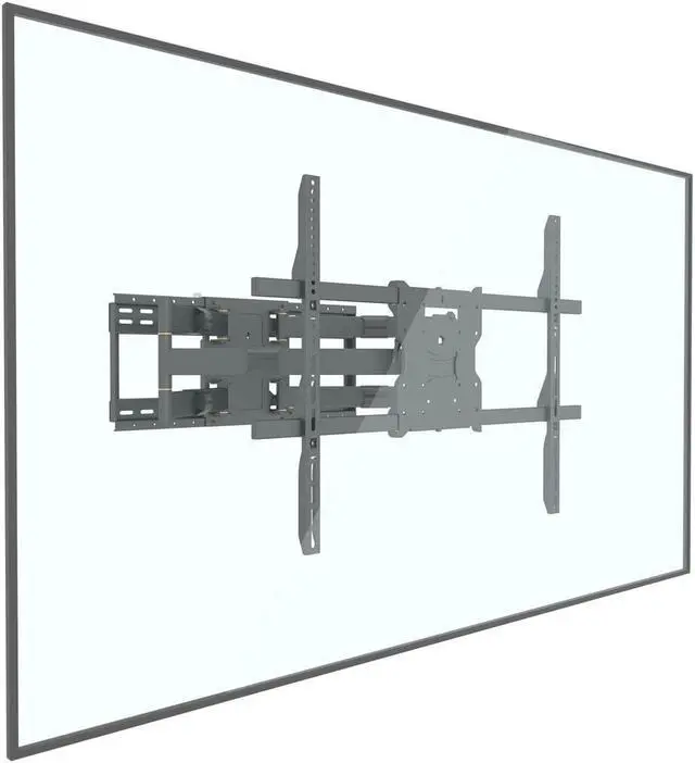Alt view image 11 of 16 - Mount-It! Heavy Duty TV Wall Mount With Long Extension Arms | Fits 65-110 Inch TVs