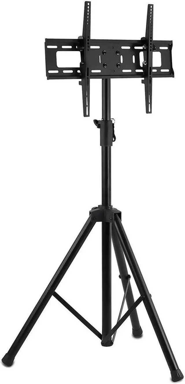 Alt view image 8 of 18 - Mount-It! Tripod Portable TV Stand | Fits 40-70 Inch TVs