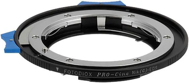 Alt view image 2 of 5 - fotodiox pro lens mount adapter compatible with nikon nikkor f mount g-type d/slr lens to canon eos (ef/ef-s) mount dslr camera