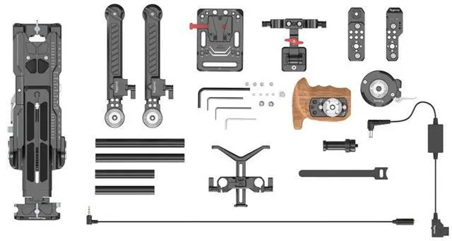 Alt view image 2 of 5 - SmallRig 3459 Shoulder Kit for Sony FX6
