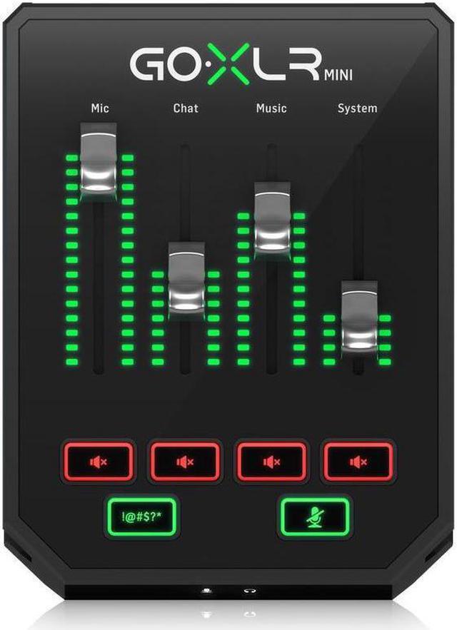 Alt view image 15 of 20 - TC Helicon GoXLR Mini Broadcast System