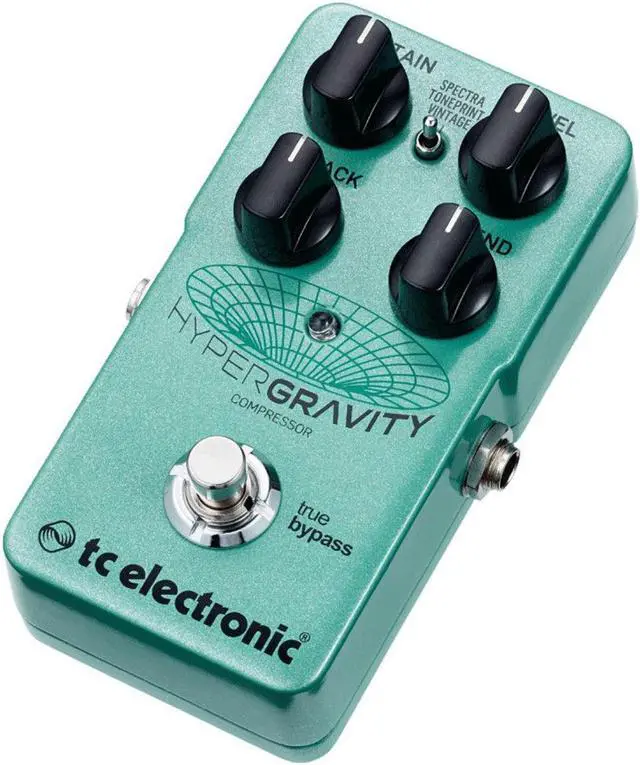 Alt view image 2 of 2 - TC ELECTRONIC HYPERGRAVITY COMPRESSOR EQ EFFECTS PEDAL
