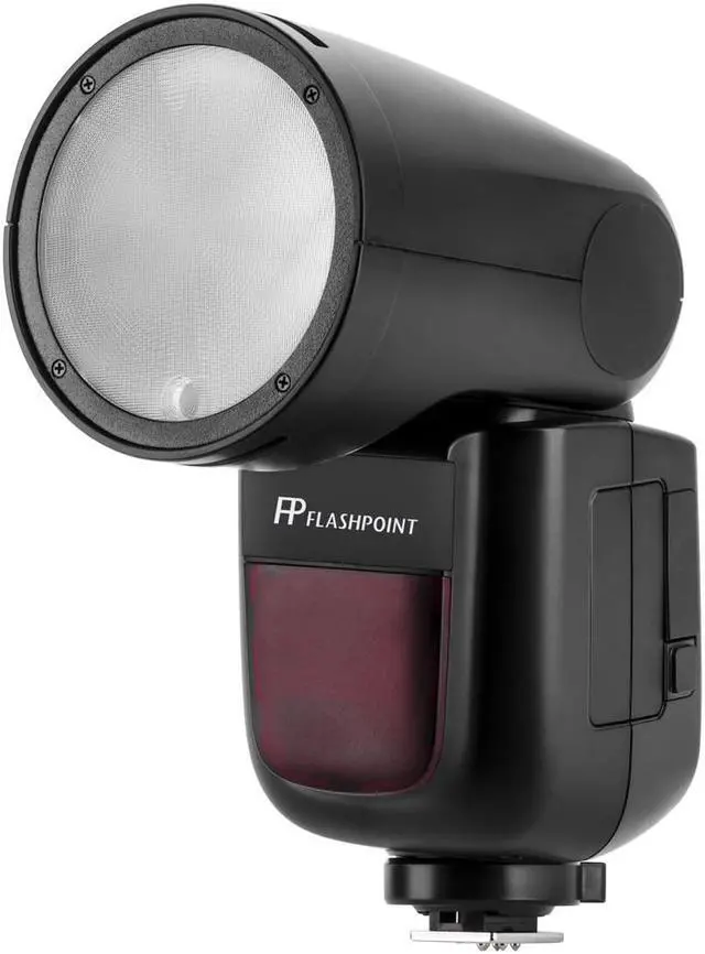 Alt view image 2 of 8 - Flashpoint Zoom Li-on X R2 TTL On-Camera Round Flash Speedlight For Fujifilm (Godox V1)