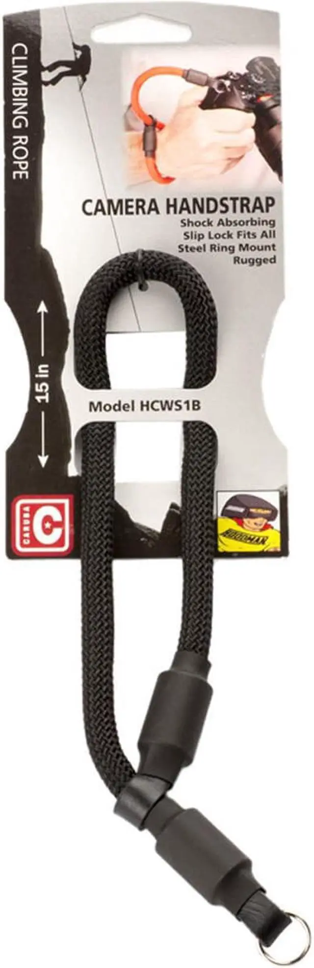 Main image of Hoodman Climbing Rope Handstrap (Black)