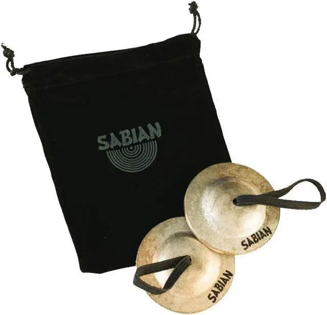 Main image of Sabian Finger Crash Cymbals, Light, Pair #50101