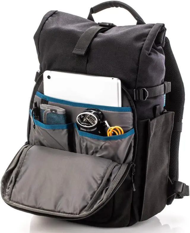 Alt view image 9 of 12 - Tenba 637-730 Fulton V2 10L Backpack Black
