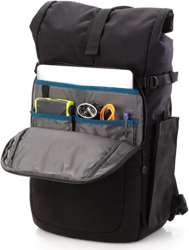 Alt view image 3 of 7 - Tenba Fulton V2 14L Backpack for Mirrorless or DSLR Camera, Black #637-733