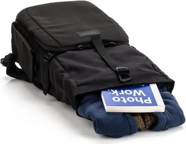 Alt view image 4 of 7 - Tenba Fulton V2 14L Backpack for Mirrorless or DSLR Camera, Black #637-733