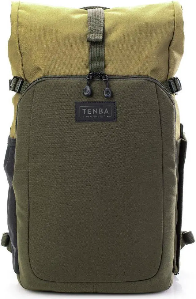 Alt view image 7 of 14 - Tenba 637-734 Fulton V2 14L Backpack Tan/Olive