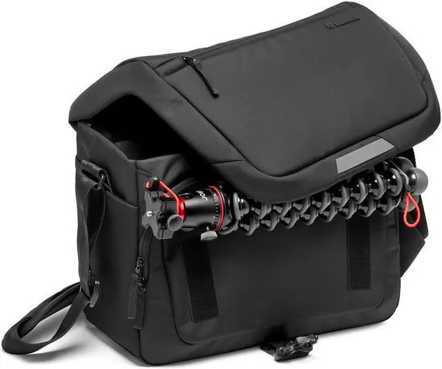 Alt view image 2 of 7 - Manfrotto Advanced III Messenger Shoulder Bag, Medium, Black #MB MA3-M-M