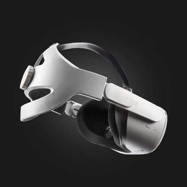 Main image of Rebuff Reality Head Strap for Oculus Quest 2, White #WLEHS1WHT