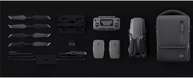 Alt view image 7 of 10 - DJI Mavic 2 Fly More Kit for Mavic 2 PRO & Mavic 2 Zoom Accessories Combo Bundle