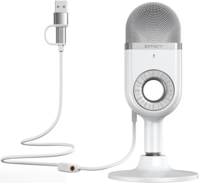 Main image of SmallRig simorr Wave U1 USB Condenser Microphone (White)