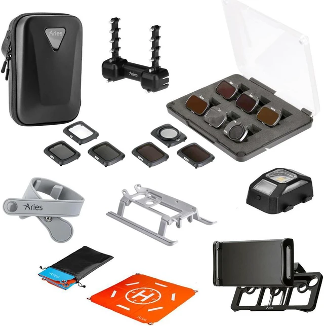 Main image of Aries Complete Drone Accessory Kit for DJI Mavic Air 2 with Case #AR-DA2FK AKC