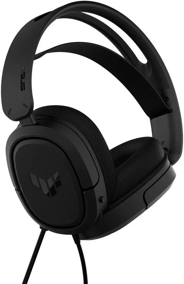 Alt view image 3 of 6 - ASUS TUF Gaming H1 Wired Headset | Discord Certified Mic, 7.1 Surround Sound, 40mm Drivers, 3.5mm, Lightweight, for PC, Switch, PS4, PS5, Xbox One, Xbox Series X | S, and Mobile Devices – Black