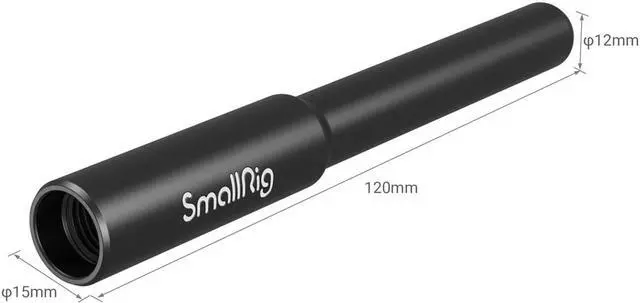 Alt view image 3 of 6 - SmallRig 12mm to 15mm Rod Clamp Adapter