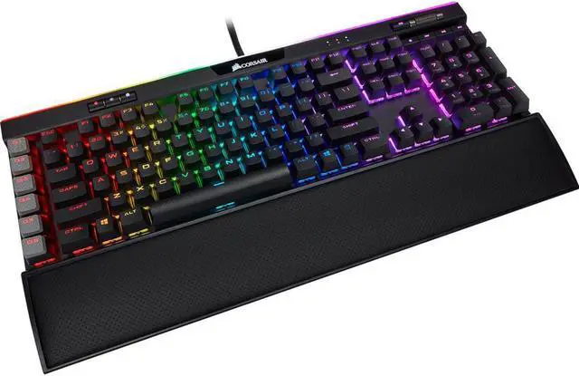Alt view image 18 of 20 - Corsair K95 RGB Platinum XT Mechanical Gaming Keyboard, Backlit RGB LED, Cherry MX RGB Brown, Black