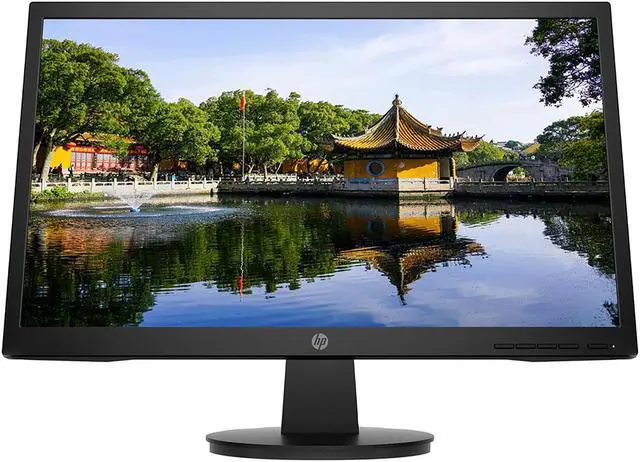 Alt view image 8 of 20 - HP 22" 60 Hz VA FHD Monitors - LCD Flat Panel 7 ms Flat Panel V22v