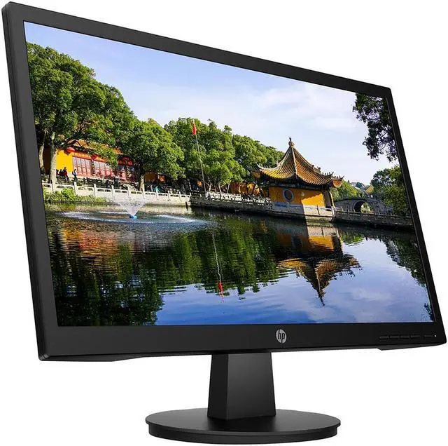 Alt view image 9 of 20 - HP 22" 60 Hz VA FHD Monitors - LCD Flat Panel 7 ms Flat Panel V22v