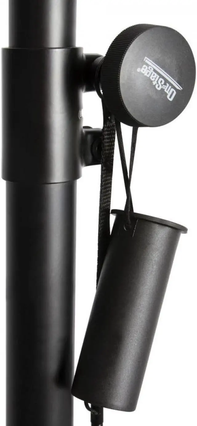 Alt view image 5 of 7 - JBL EON715 15" 1300W Powered Portable PA Speaker with Bluetooth and DSP Bundle with Speaker Stand, Microphone XLR Cable