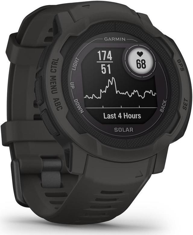 Alt view image 3 of 10 - Garmin Instinct 2 Solar, Graphite | Smart Watch 010-02627-10