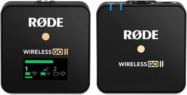Alt view image 4 of 6 - Rode Wireless GO II Compact Mic System, Bundle w/ Turnstile Lavalier Microphone