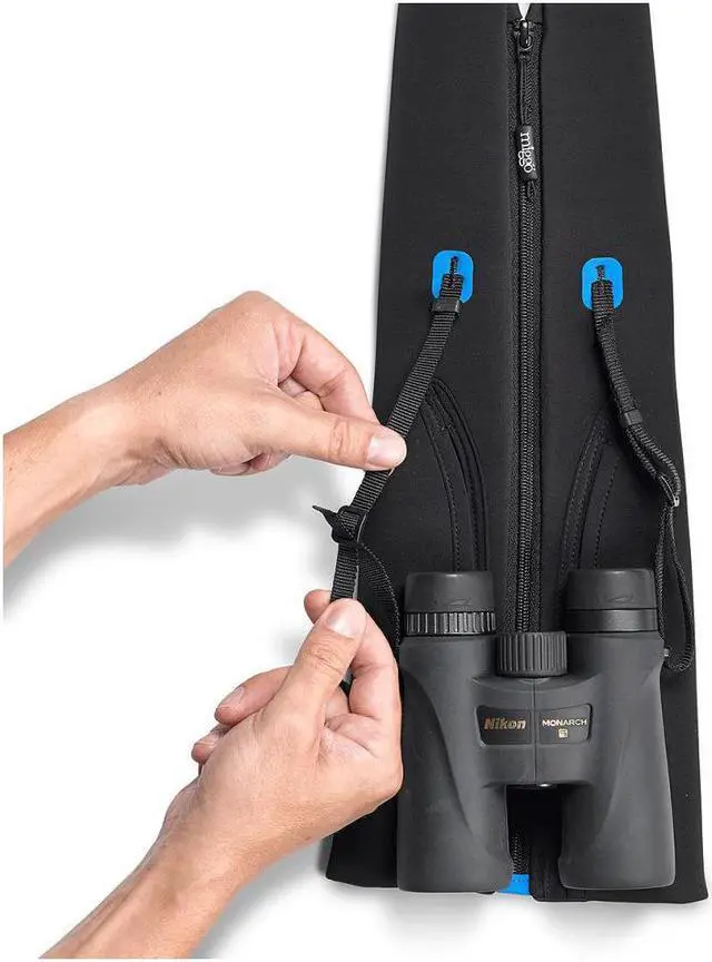 Alt view image 3 of 6 - miggo Strap&Wrap Binocular Harness, Black #MW SR-BNH BB 25