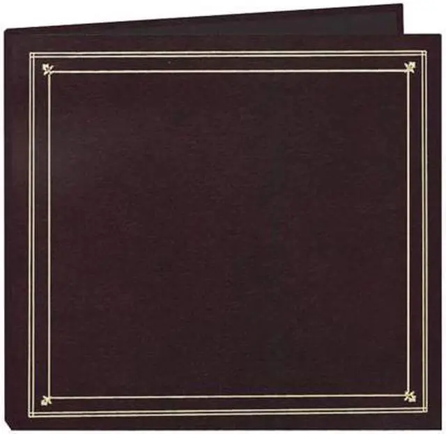 Alt view image 2 of 3 - Pioneer Photo Albums 204-Pocket Post Bound Leatherette Cover Photo Album for 4 by 6-Inch Prints, Burgundy