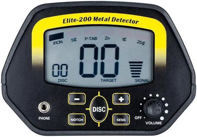 Alt view image 10 of 10 - BARSKA OPTICS BE12594 BARSKA OPTICS BE12594 Elite-200 Metal Detector
