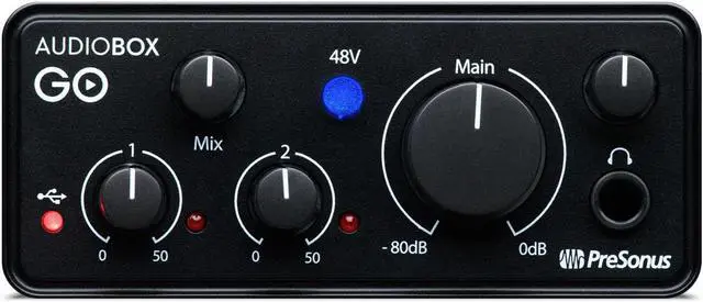 Alt view image 4 of 7 - PreSonus AudioBox GO 2x2 USB Recording Interface #AUDIOBOX GO