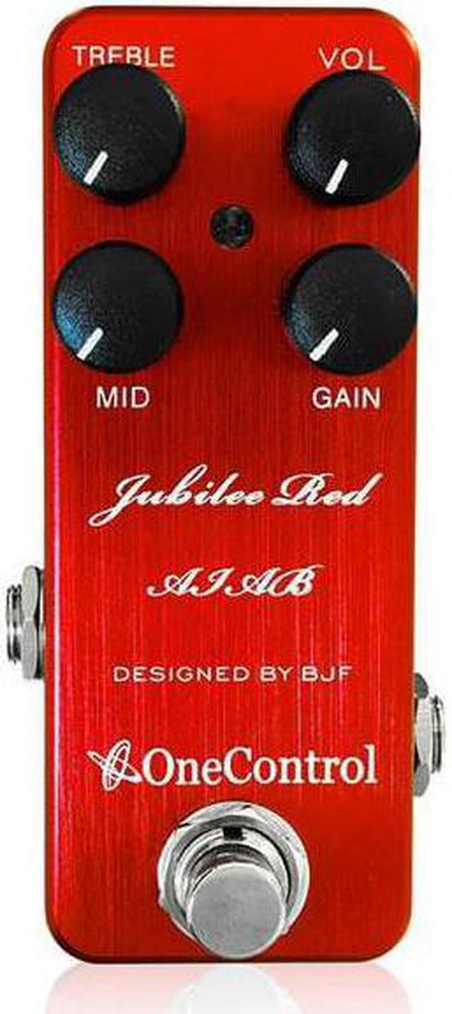 One Control BJF Series FX Jubilee Red Amp-In-A-Box Distortion