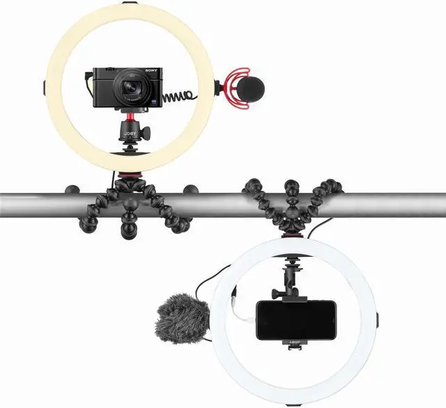 Alt view image 6 of 7 - JOBY Beamo Ring 12" Video LED Light, Black #JB01733