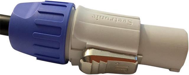 Alt view image 5 of 5 - CHAUVET DJ PowerKon to Edison Adapter Cable, 6" #PLPK6IN