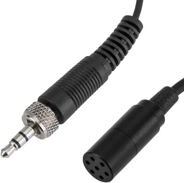 Alt view image 3 of 7 - H&A HA-OM-L Lavalier Microphone with 3.5mm Connector for Sennheiser ew