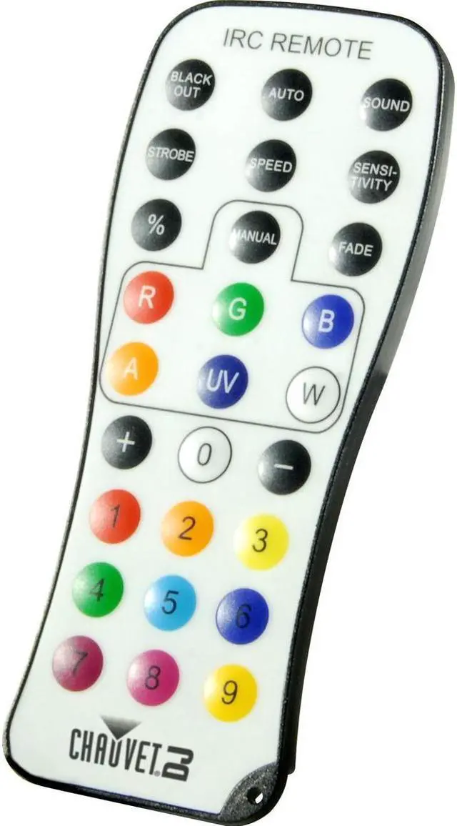 Alt view image 15 of 19 - Chauvet IRC-6 Remote