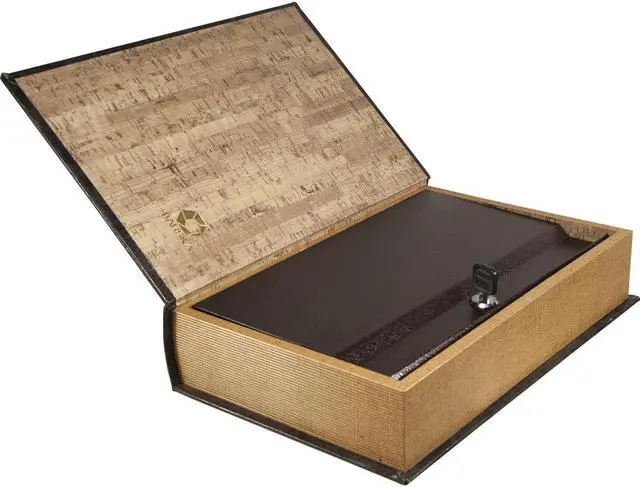 Alt view image 6 of 7 - BARSKA CB11992 Large Antique Book Safe,0.025 cu ft