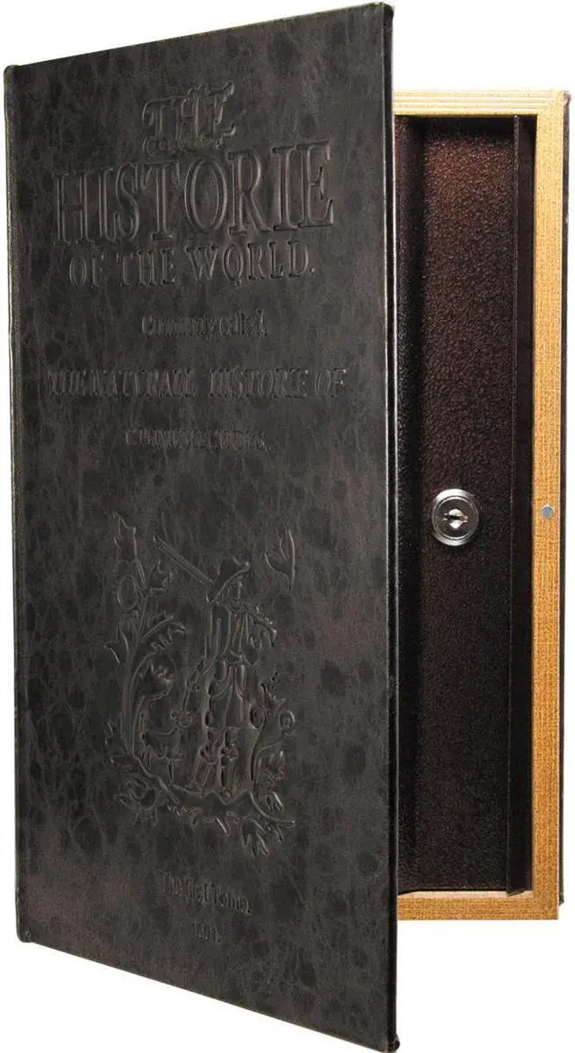 Alt view image 4 of 7 - BARSKA CB11992 Large Antique Book Safe,0.025 cu ft