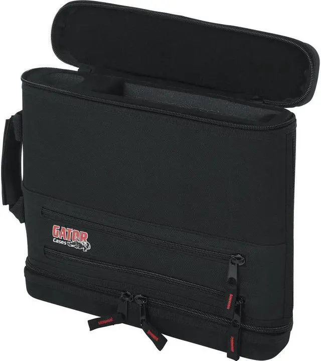 Alt view image 11 of 15 - Gator EVA Foam Case for A Single Wireless Mic System; half rack