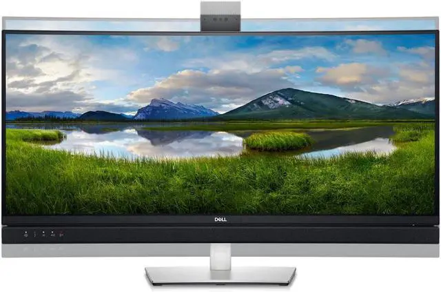 Alt view image 11 of 20 - Dell C3422WE 34" 21:9 WQHD 3440 x 1440 (2K) 60 Hz HDMI, DisplayPort, USB, Audio Built-in Speakers Video Conferencing IPS Monitor